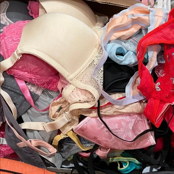 171 pcs Assorted Lace and Satin Bras